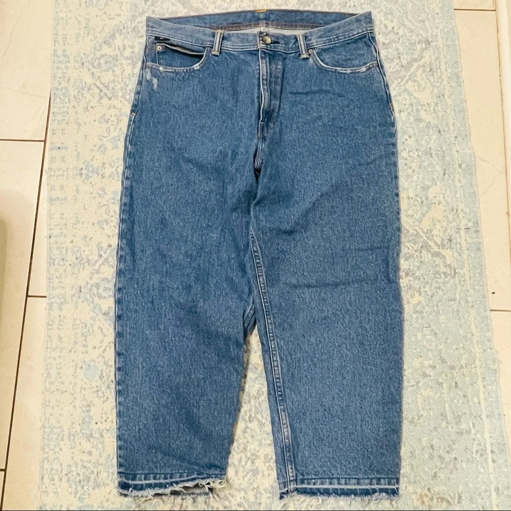 BDG STRAIGHT CUT OFF Crispin Washed Relaxed Jeans Size 34/30